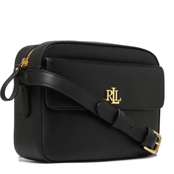 SALE! ✅ Lauren Ralph Lauren LRL Leather Medium Marcy Camera Bag✨ NWT +Dust Bag - Picture 3 of 16